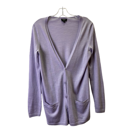 Purple Cardigan By Talbots, Size: S