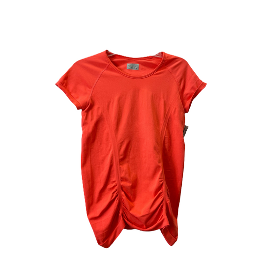 Orange Athletic Top Short Sleeve By Athleta, Size: M