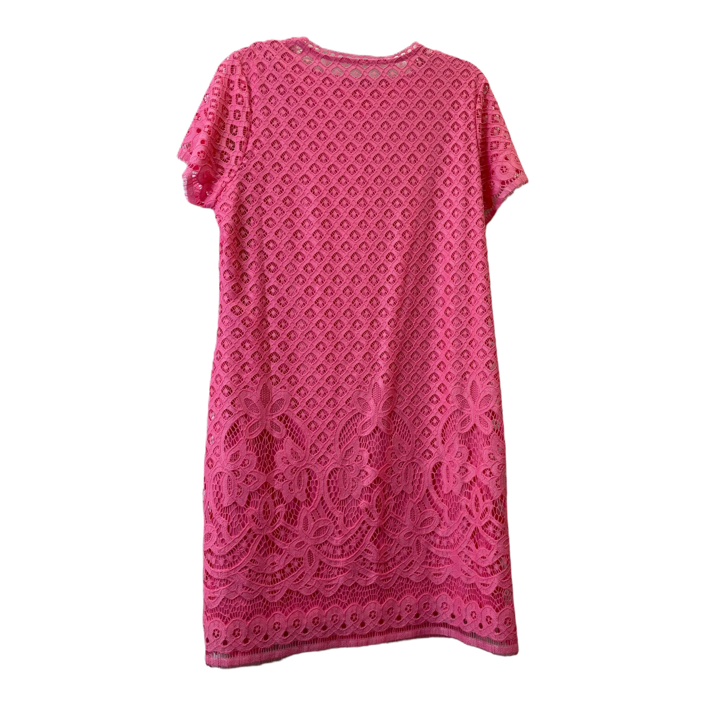 Pink Dress Casual Midi By Isaac Mizrahi, Size: L