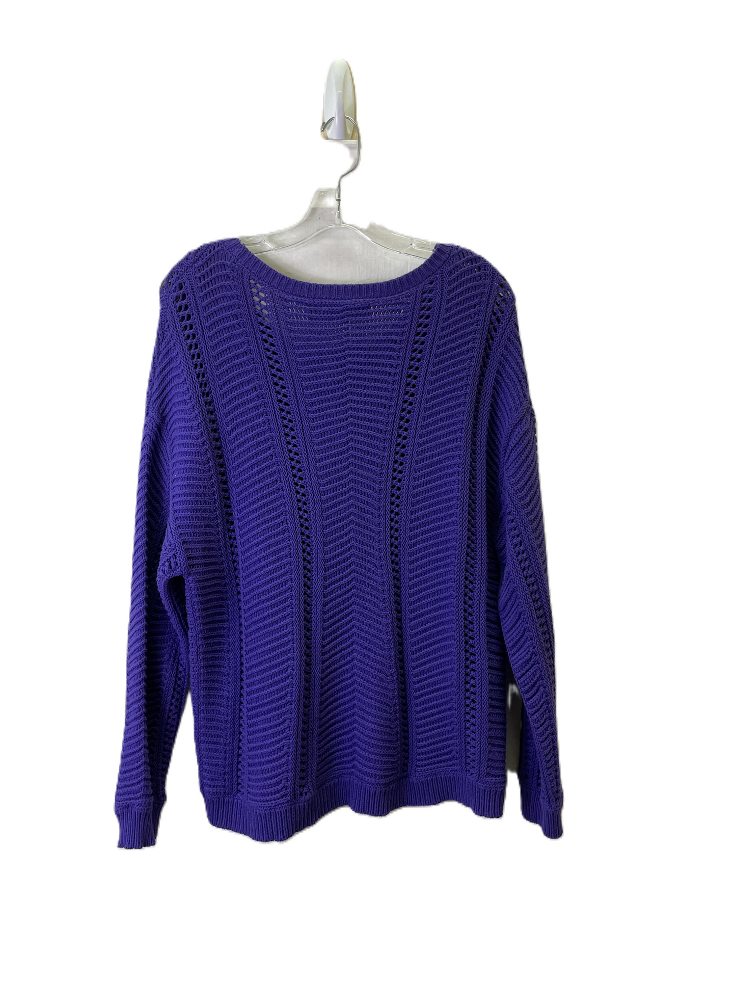 Sweater By New York And Co In Purple, Size: L