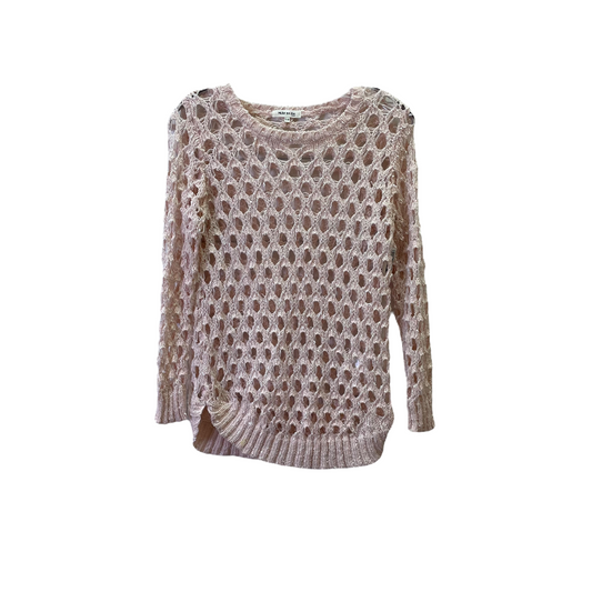 Pink Sweater By Miracle, Size: S