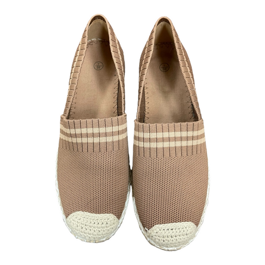 Tan Shoes Flats By Cme, Size: 7
