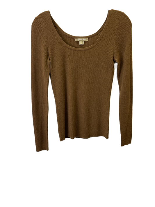 Sweater Designer By Michael Kors In Tan, Size: S