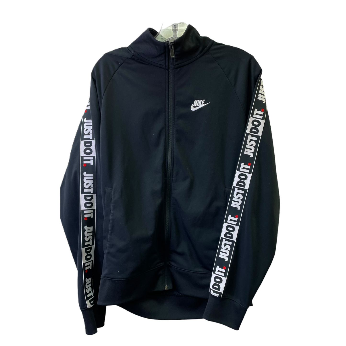 Athletic Jacket By Nike Apparel  Size: M