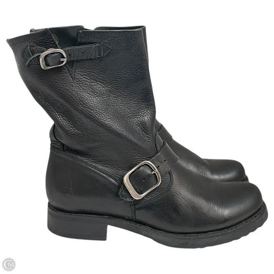 Boots Designer By Frye In Black, Size: 8.5