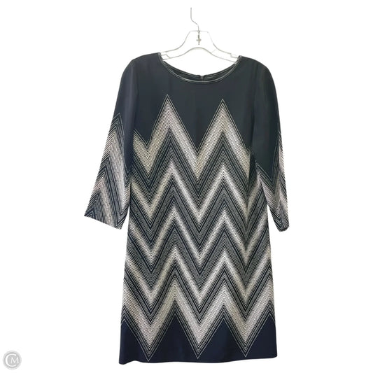 Dress Casual Midi By Tahari In Black, Size: 4