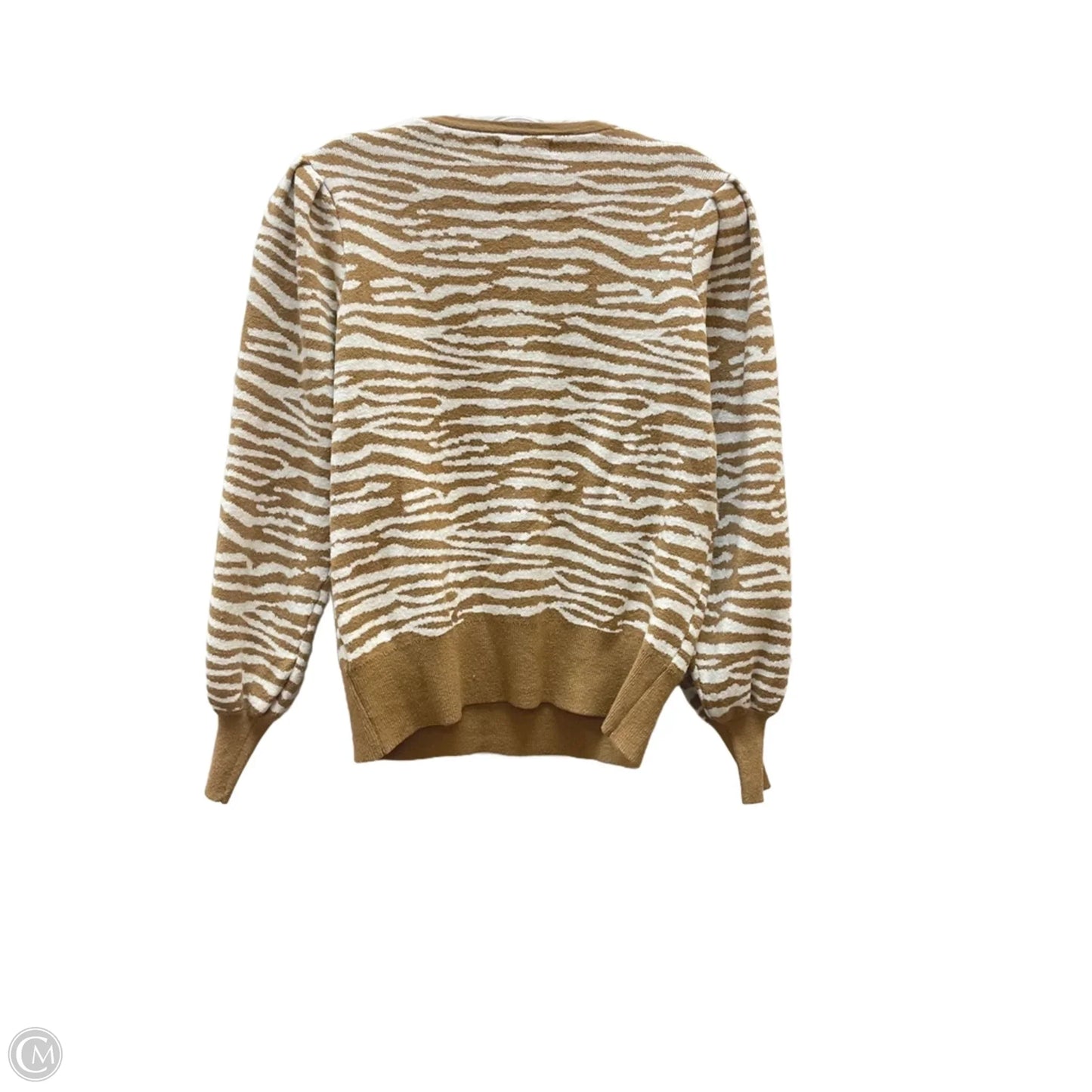 Sweater By Nine West In Tan, Size: M