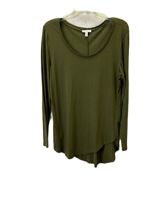 Top 3/4 Sleeve Basic By Abound In Green, Size: M