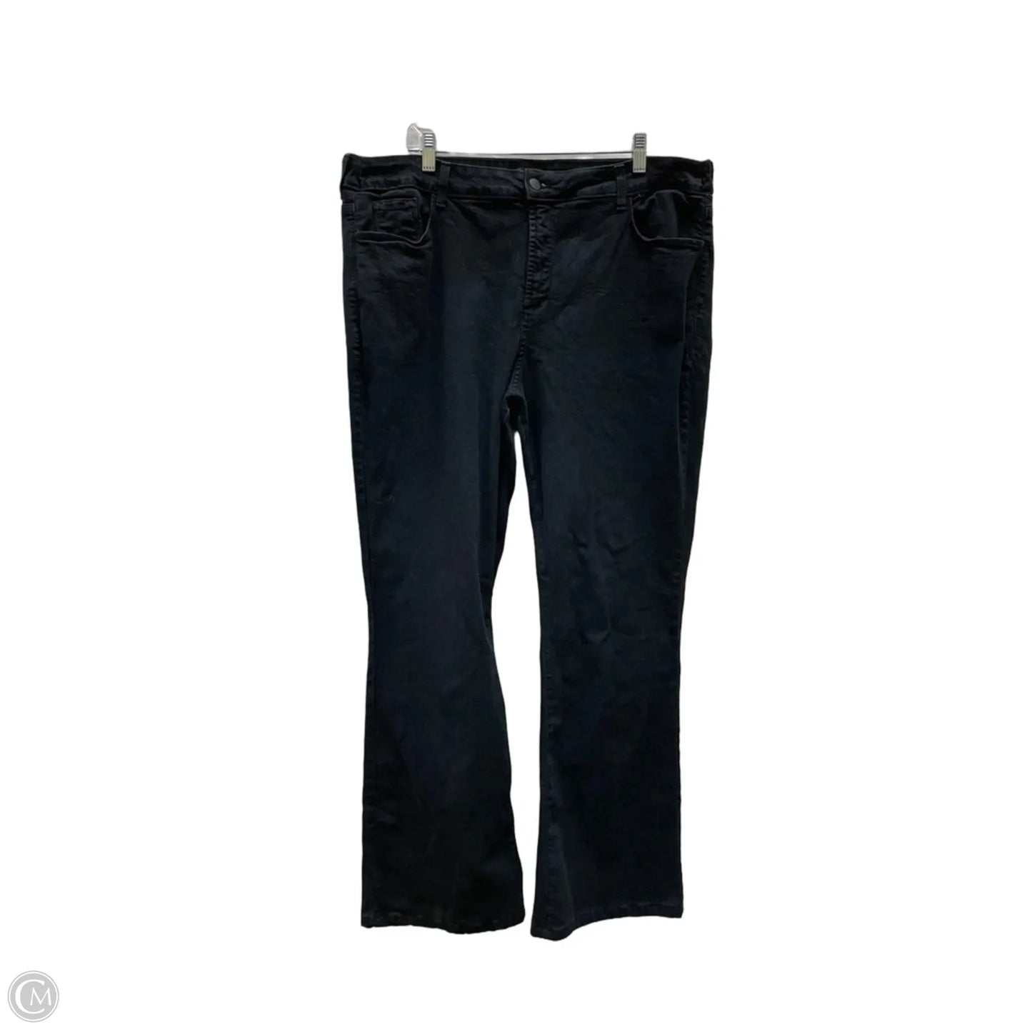 Jeans Boot Cut By YNXDJ In Blue Denim, Size: 20