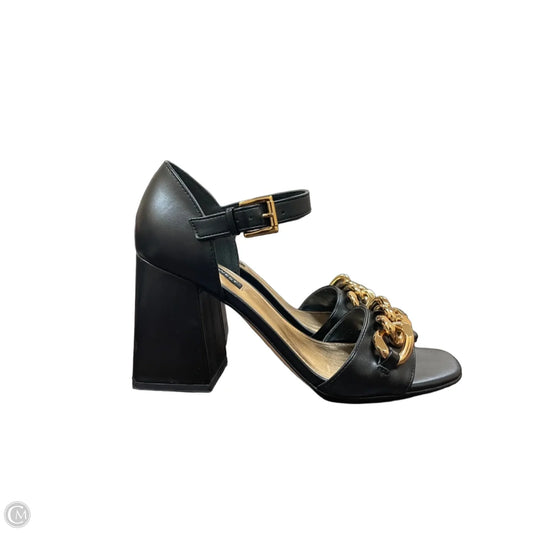 Shoes Heels Block By Nine West In Black, Size: 9