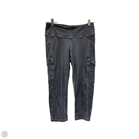 Athletic Leggings By Athleta In Grey, Size: M