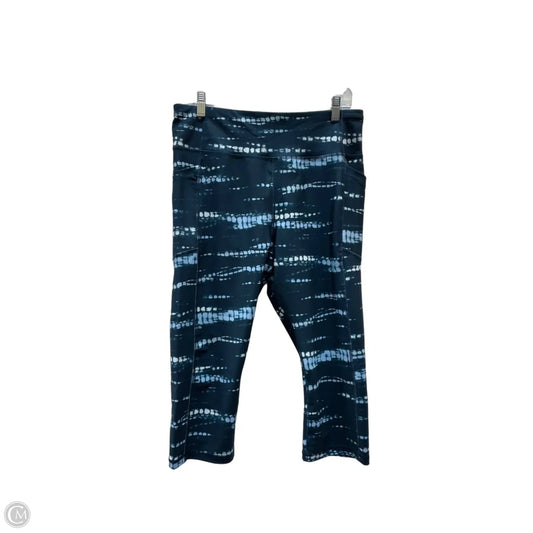 Athletic Leggings By Avia In Blue, Size: Xl