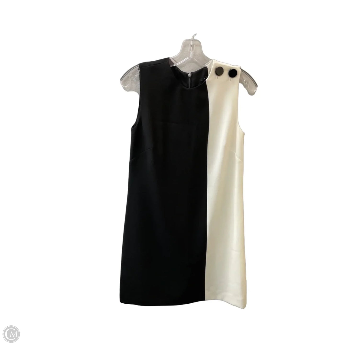 Dress Casual Short By Alex Marie In Black & White, Size: 2