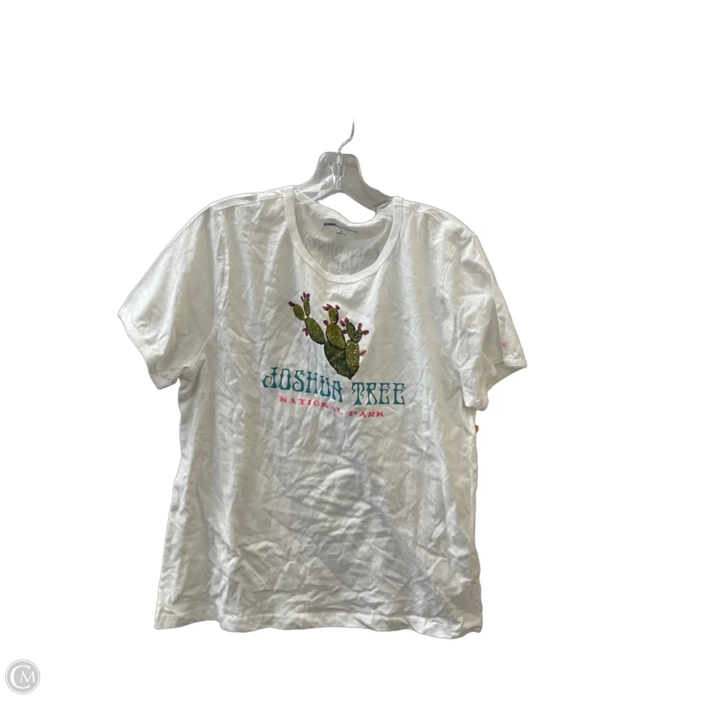Top Short Sleeve By J. Crew In White, Size: L