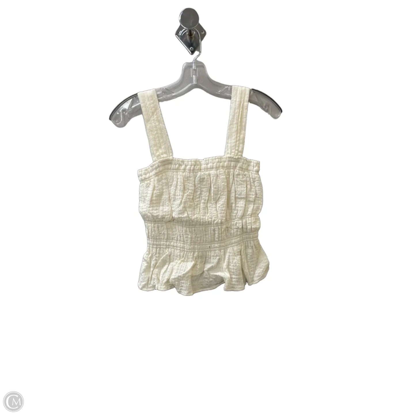 Top Sleeveless Basic By Steve Madden In Cream, Size: S