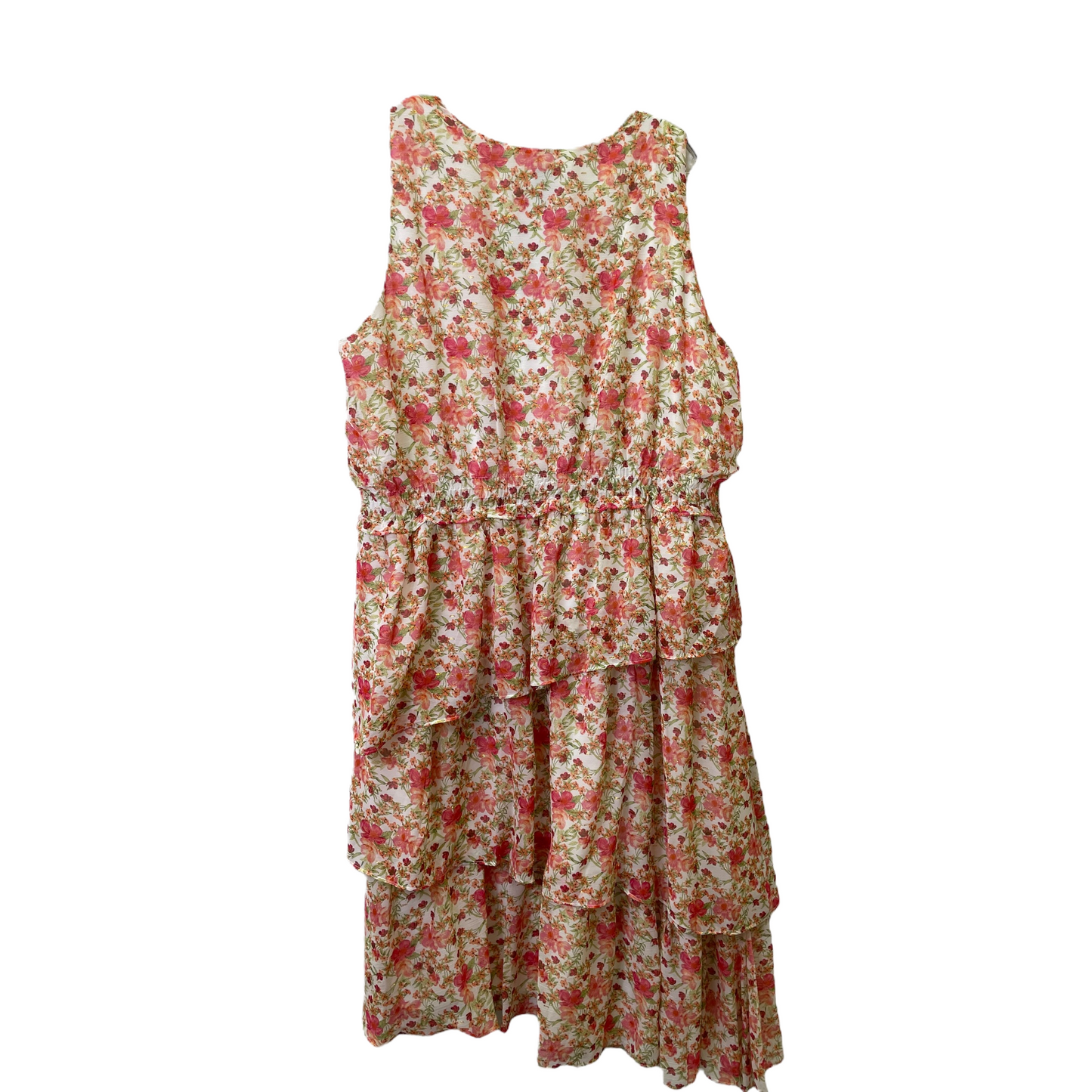 Coral Dress Casual Maxi By Taylor, Size: 2x