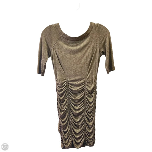 Dress Party Short By Bcbgeneration In Gold, Size: Xs