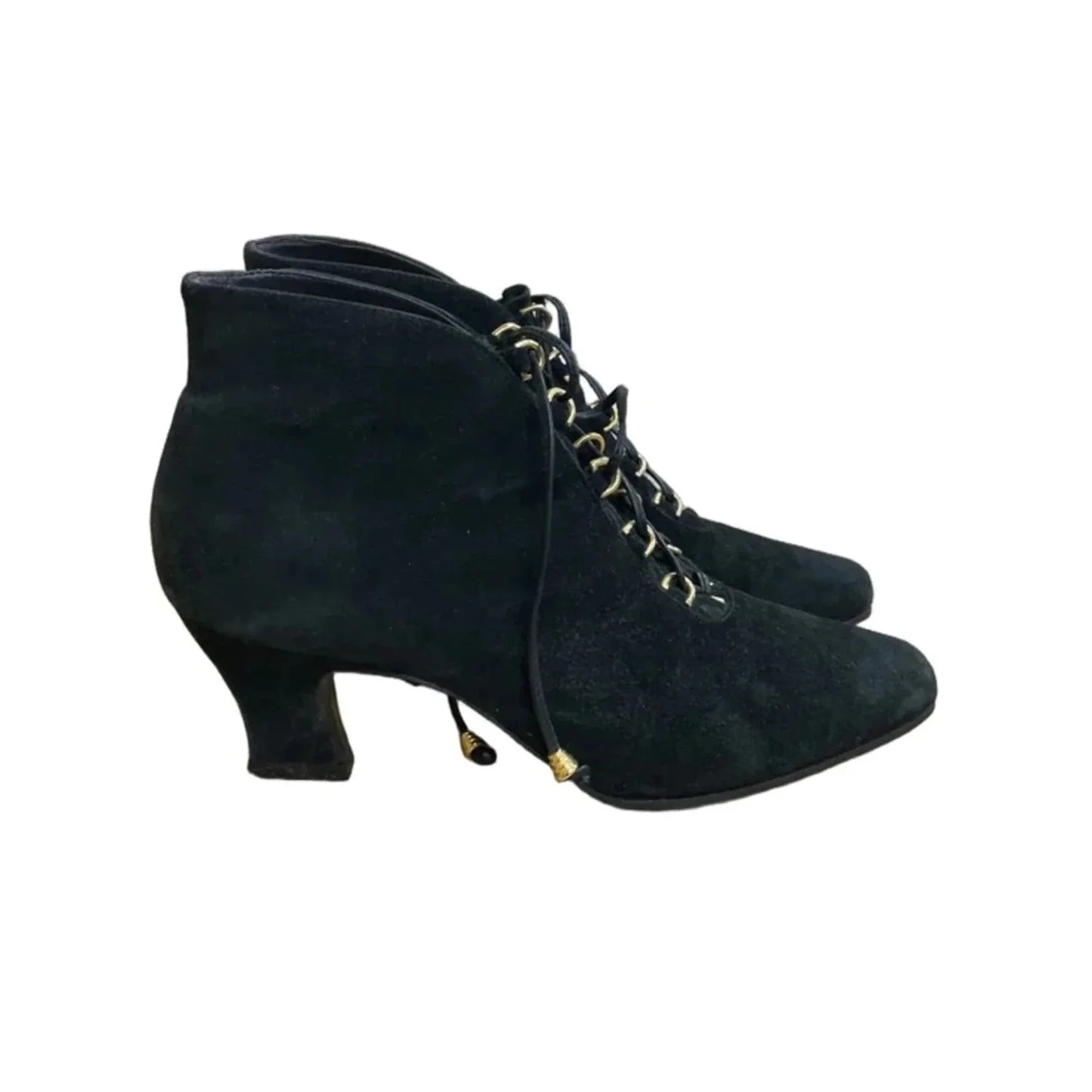 Boots Ankle Heels By Enzo Angiolini In Black, Size: 7.5