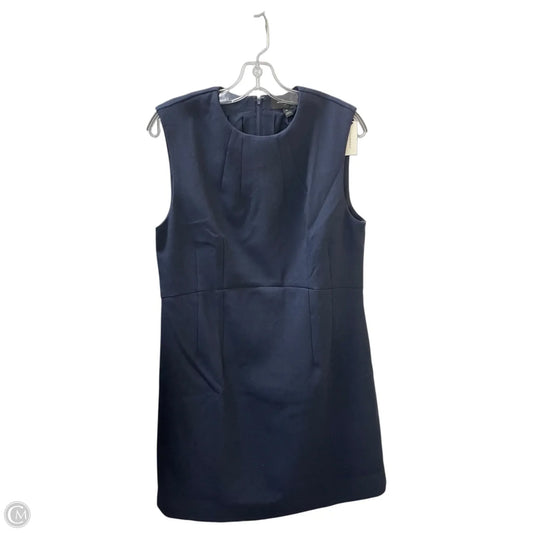Dress Casual Midi By Banana Republic In Blue, Size: 14
