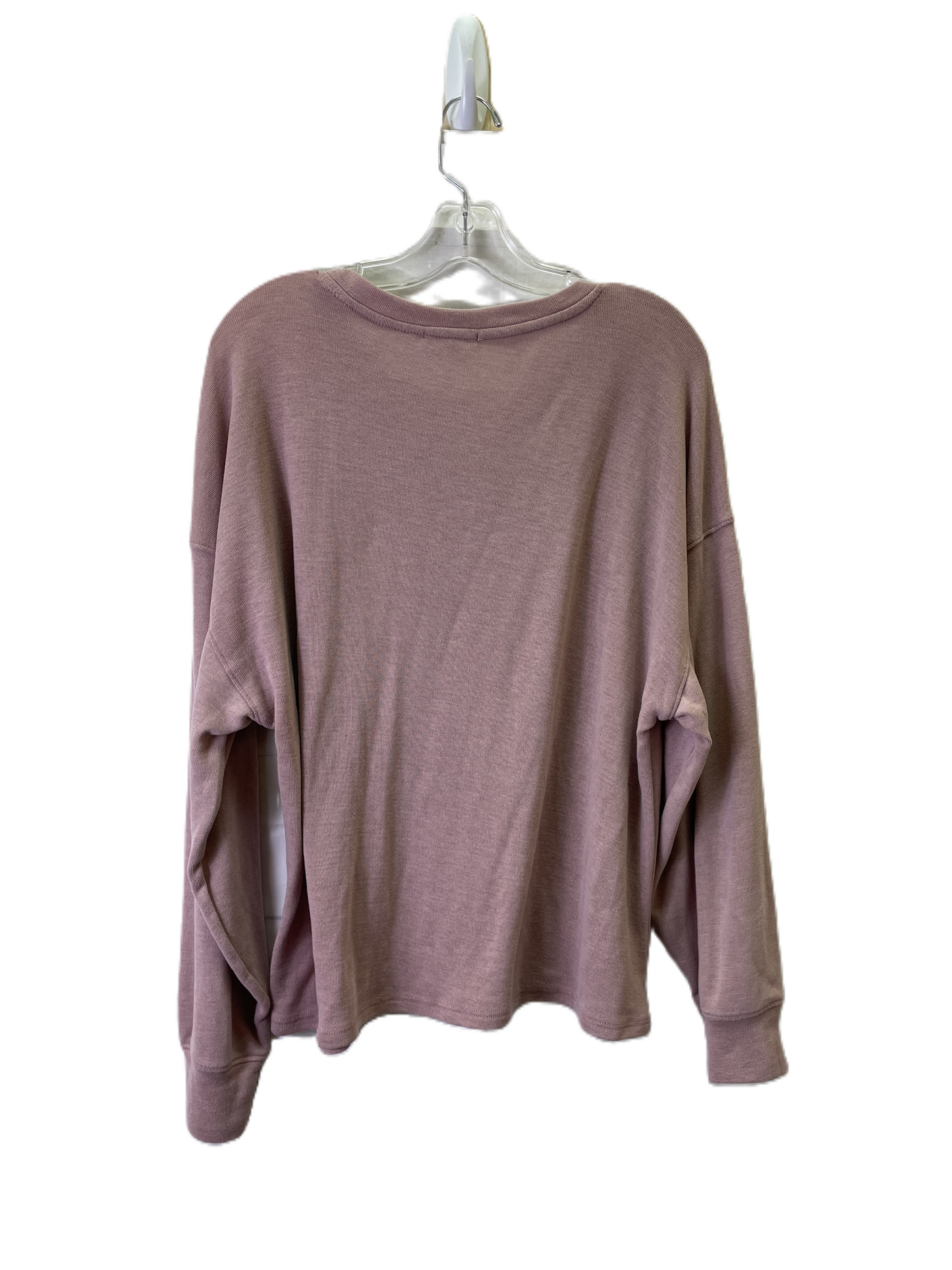 Top Long Sleeve By Olive And Oak In Pink, Size: L