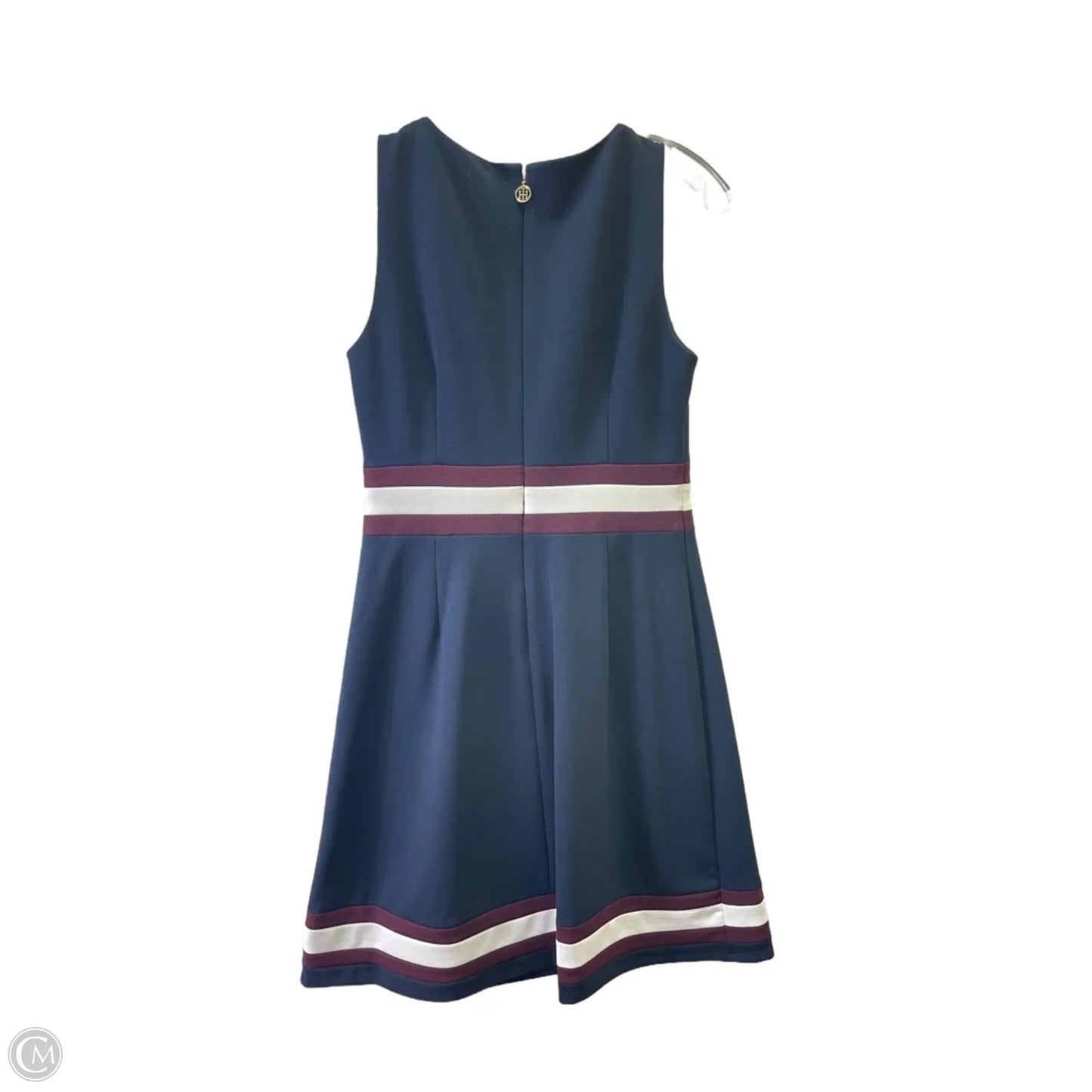 Dress Work By Tommy Hilfiger In Blue, Size: S