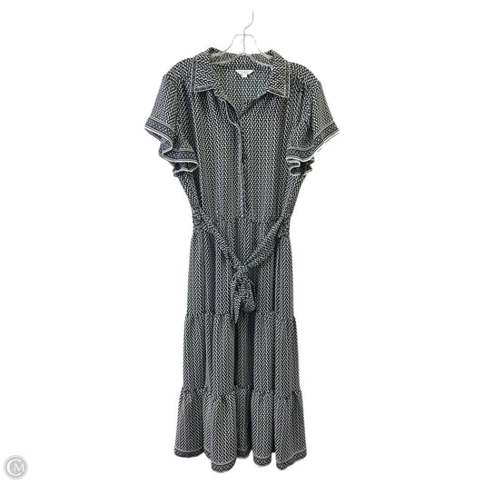 Dress Party Long By Max Studio In Black & White, Size: L