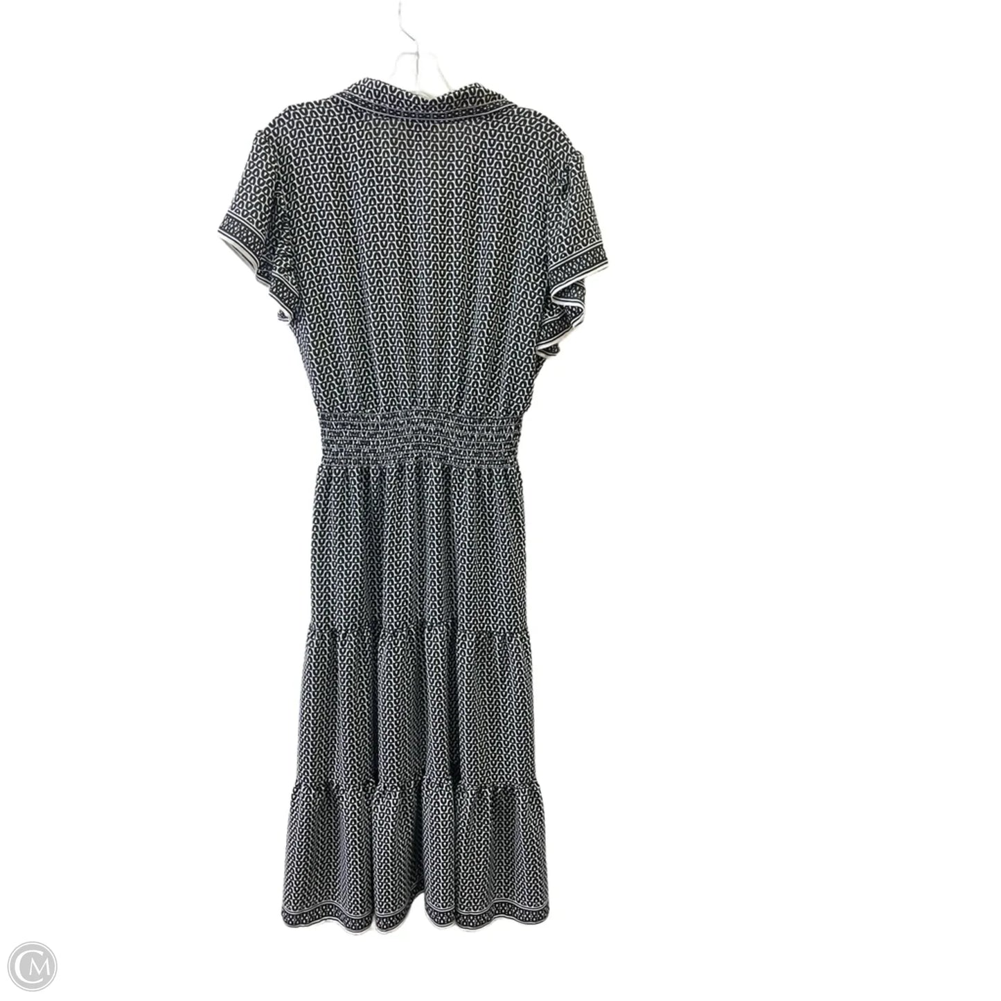 Dress Party Long By Max Studio In Black & White, Size: L