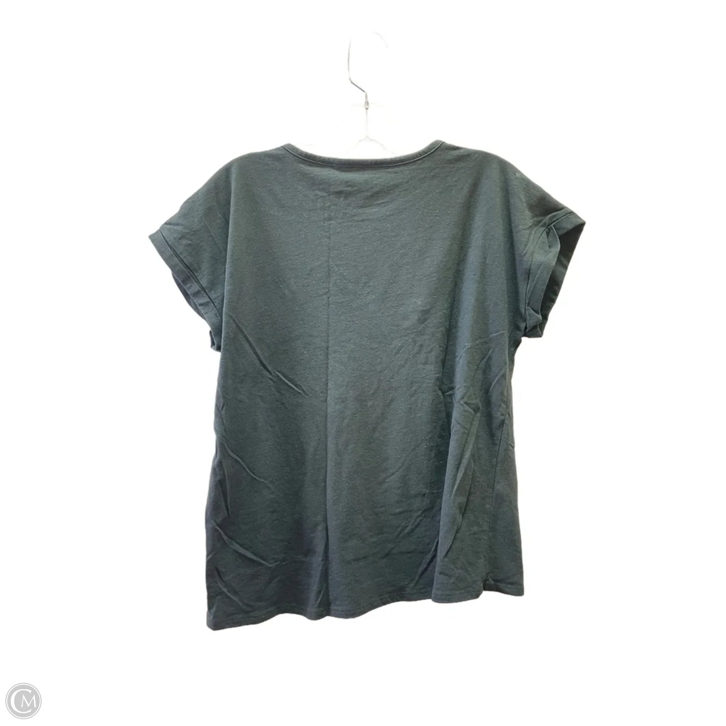 Athletic Top Short Sleeve By Under Armour In Black, Size: Xs