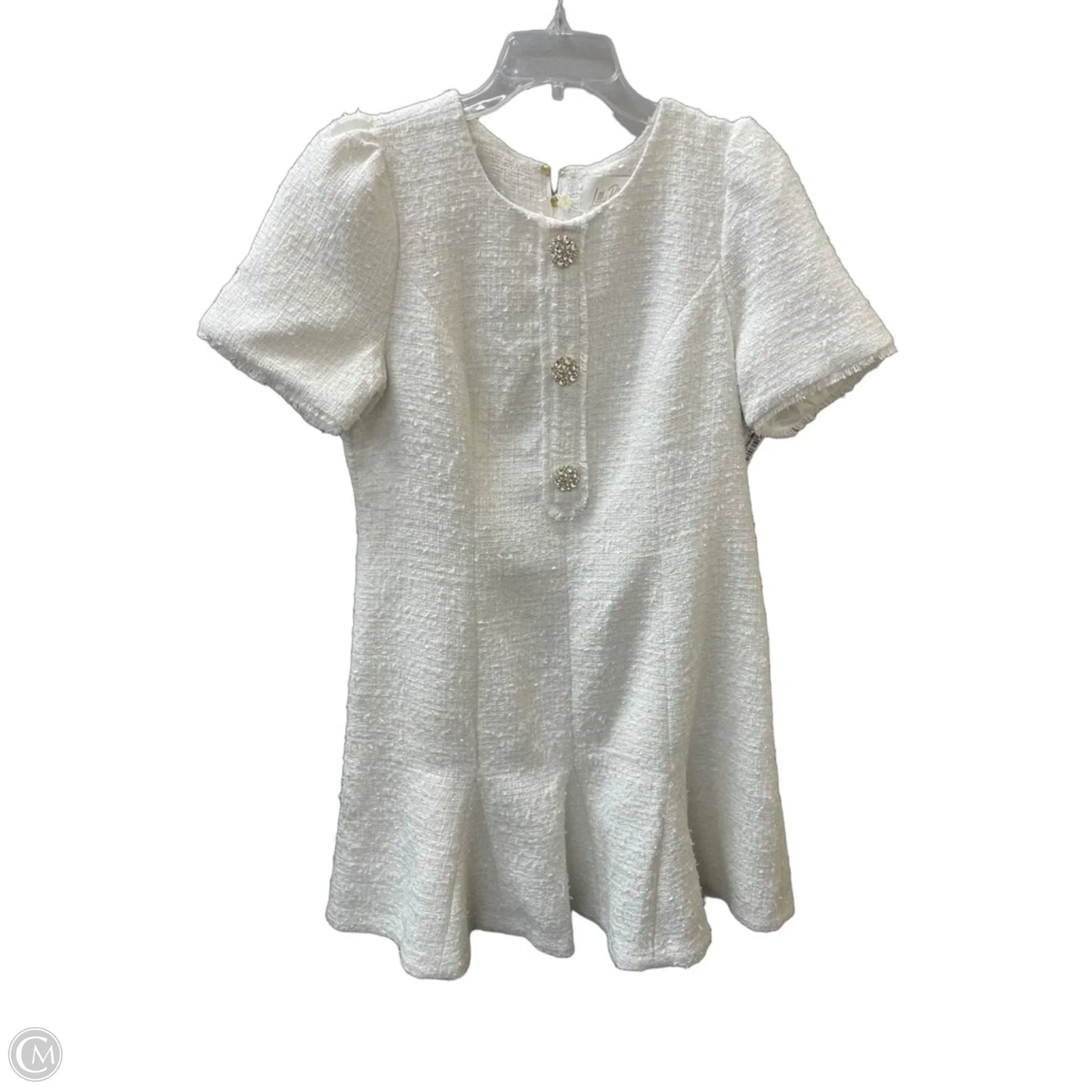 Dress Designer By Lilly Pulitzer In Cream, Size: L