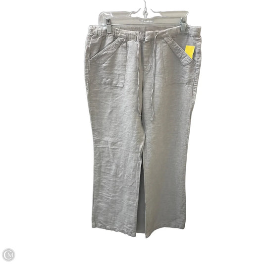 Pants Linen By New York And Co In Grey, Size: 6