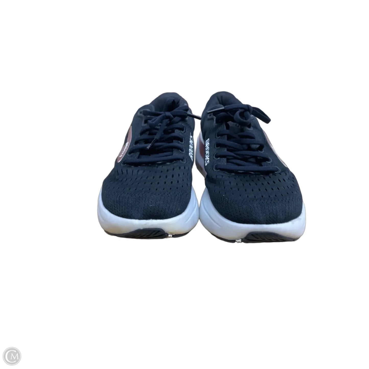 Shoes Athletic By Brooks In Black & Pink, Size: 8