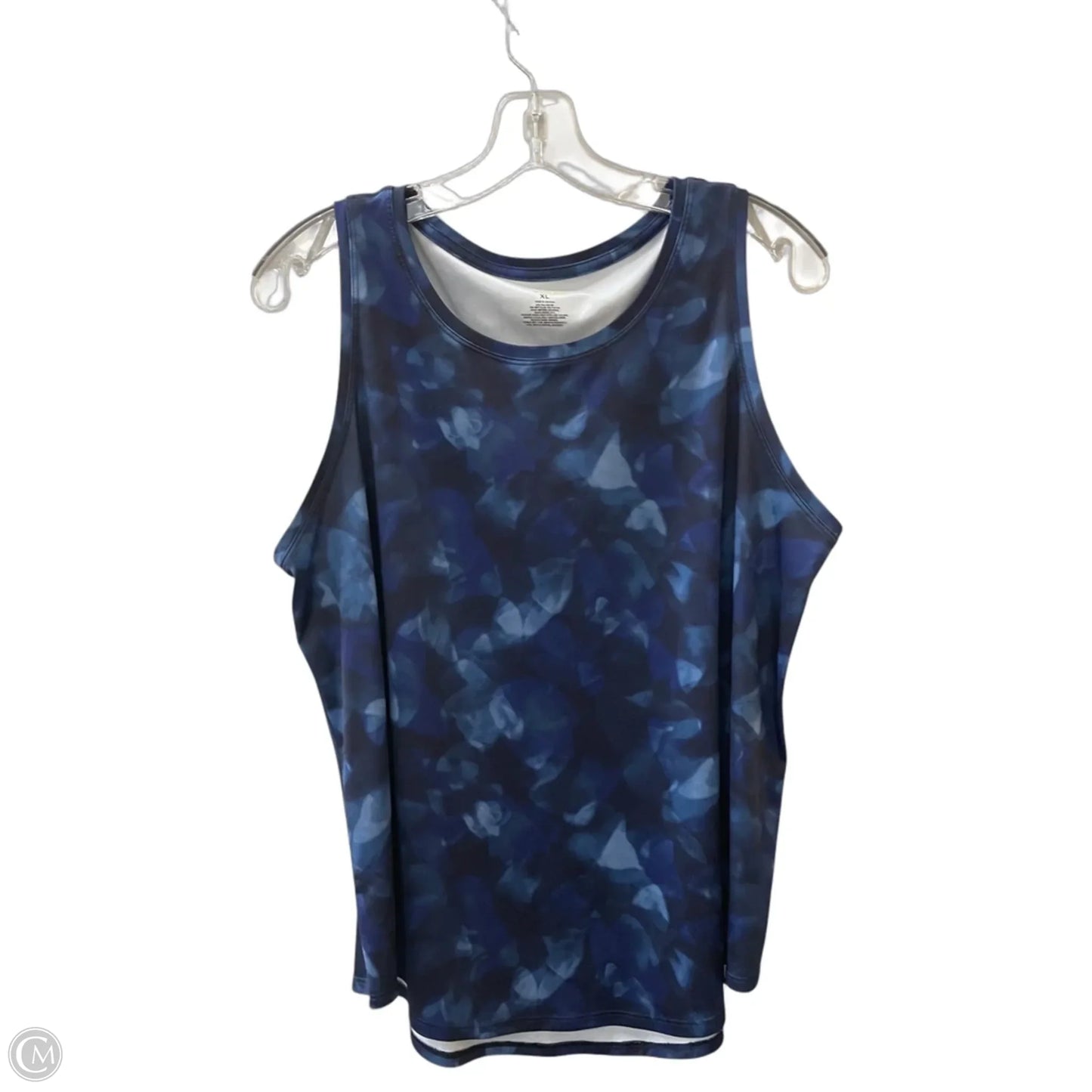 Athletic Tank Top By Tek Gear In Blue, Size: Xl