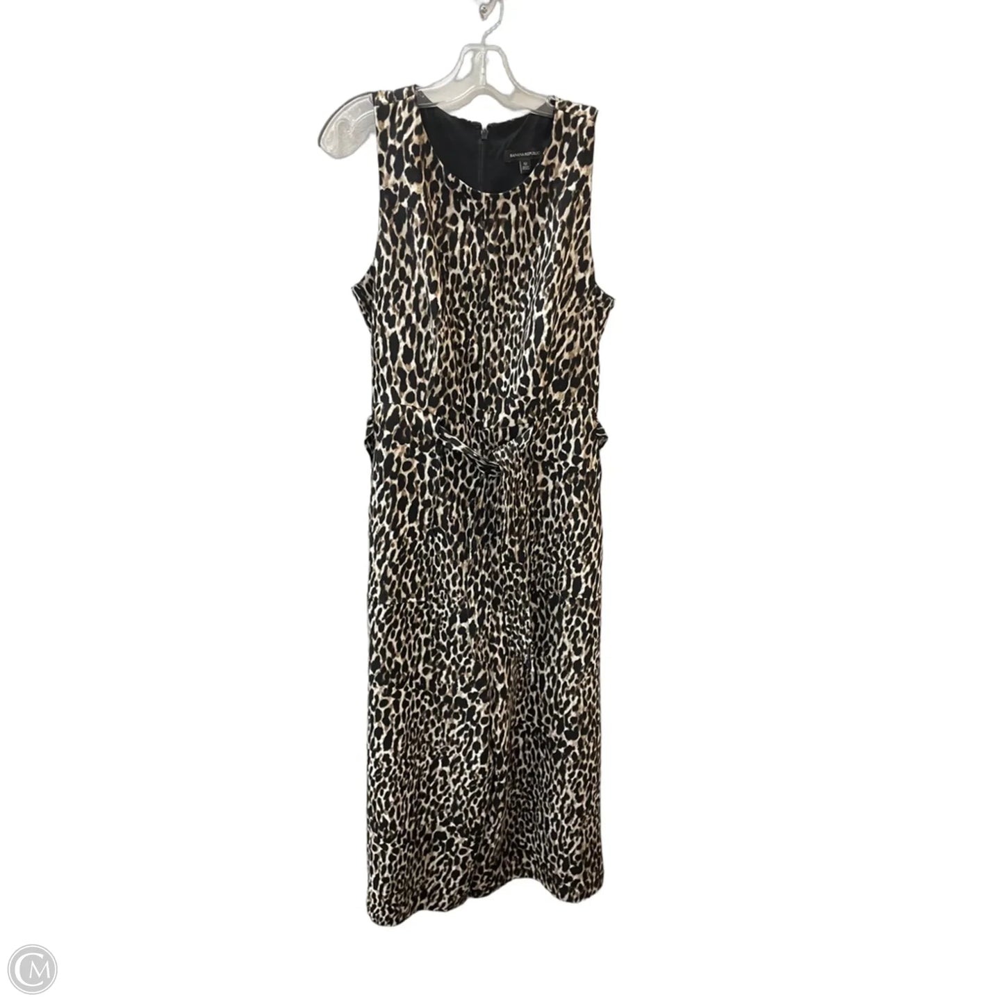 Jumpsuit By Banana Republic In Animal Print, Size: L