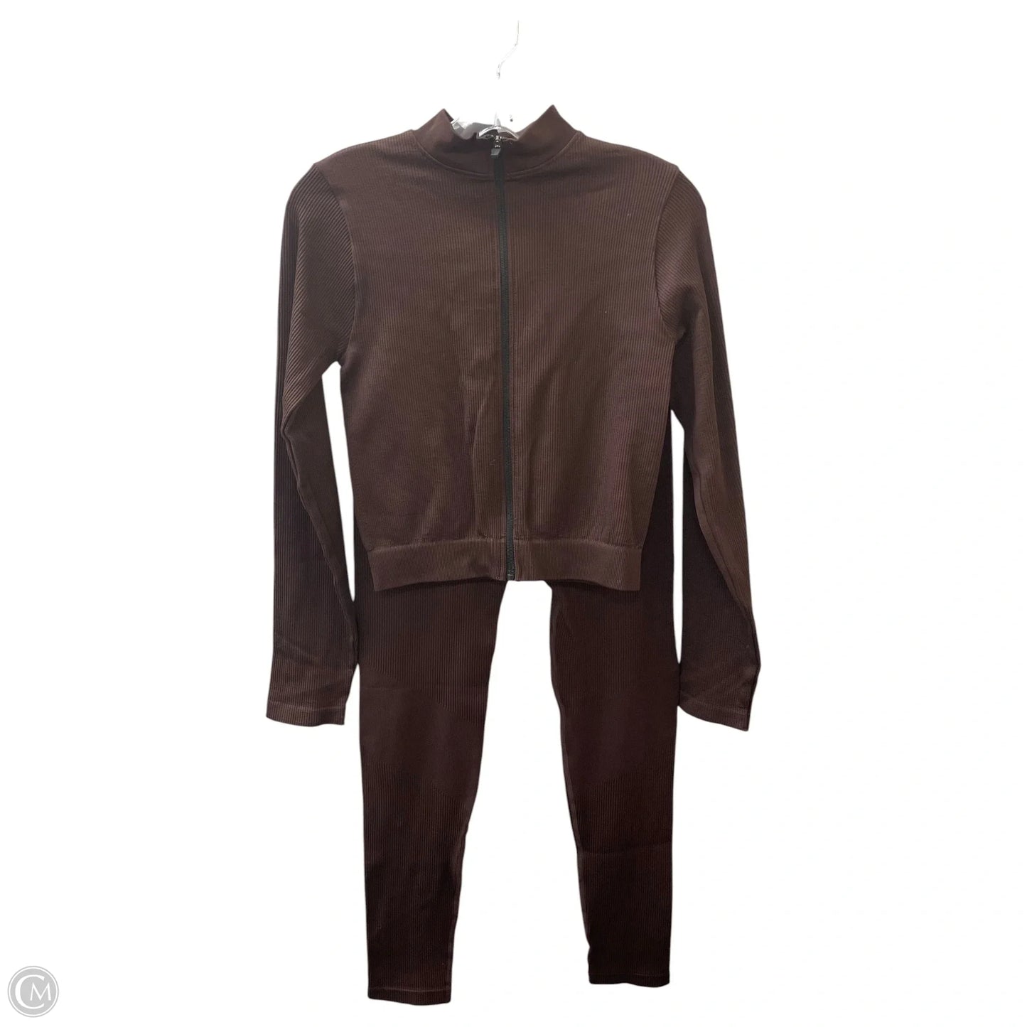 Athletic Pants 2pc By Cme In Brown, Size: 10