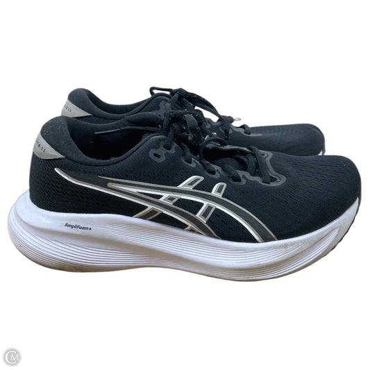 Shoes Sneakers By Asics In Black & White, Size: 8.5