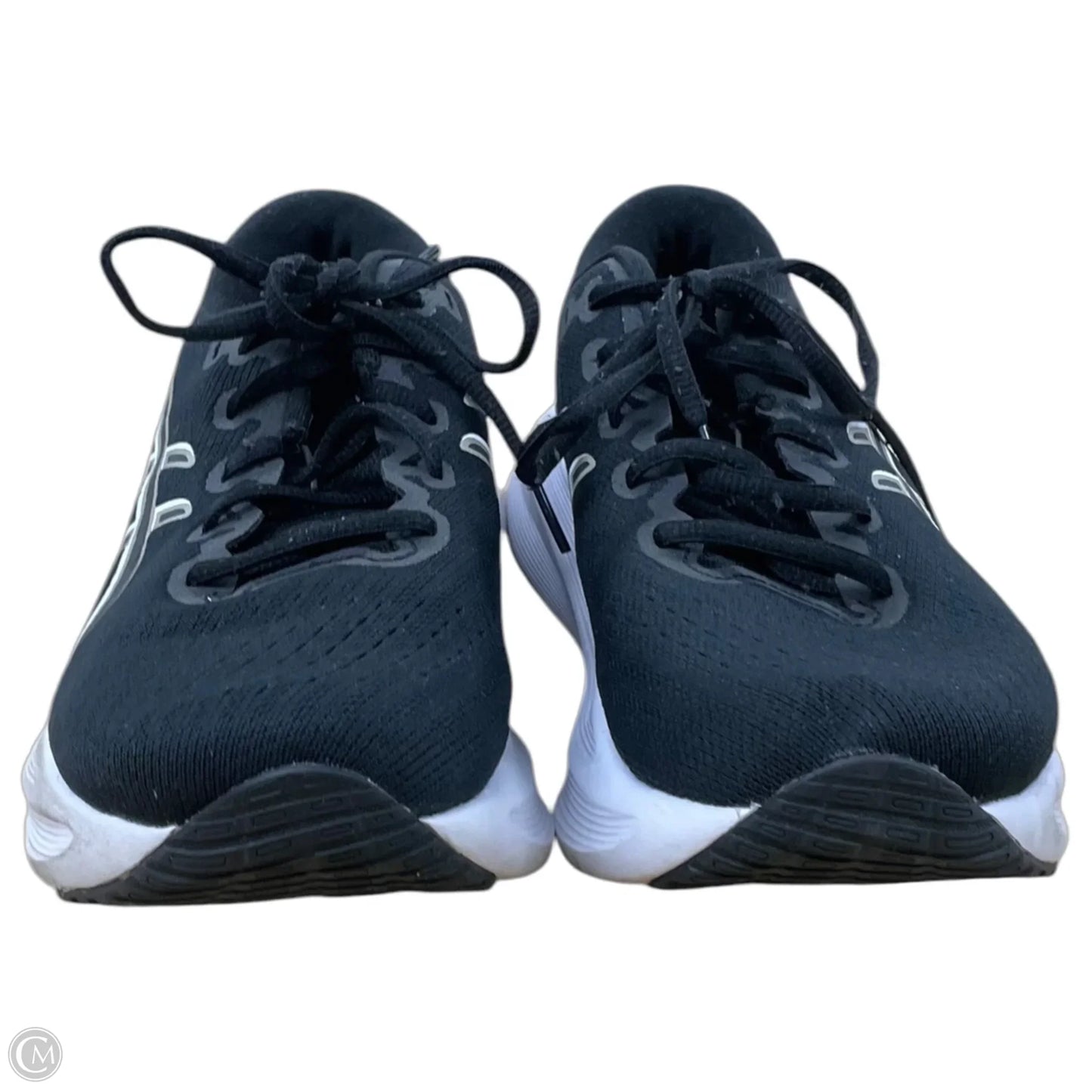 Shoes Sneakers By Asics In Black & White, Size: 8.5