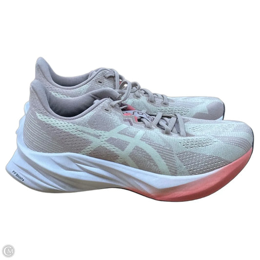 Shoes Sneakers By Asics In Cream & Pink, Size: 8.5
