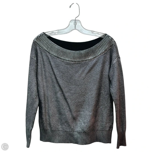 Sweater By Bar Iii In Black & Silver, Size: Xs