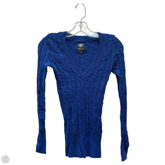 Sweater By American Eagle In Blue, Size: Xs