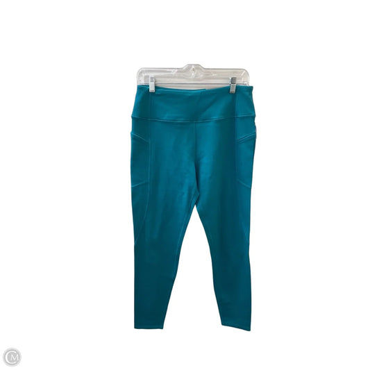 Pants Leggings By Soft Surroundings In Teal, Size: 10