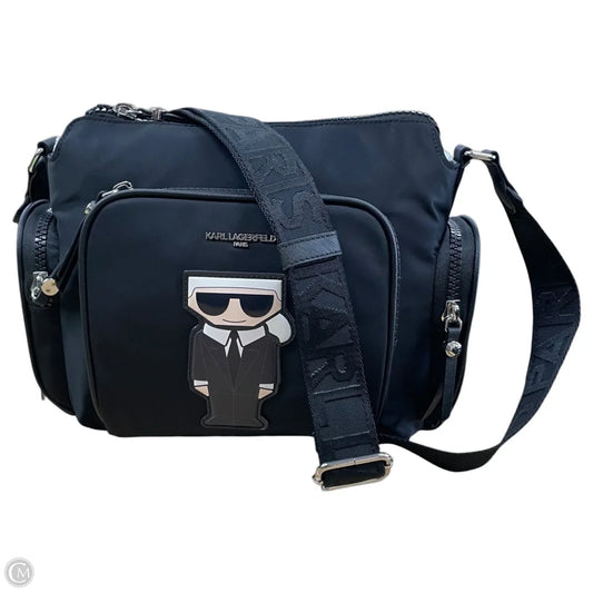 Crossbody Designer By Karl Lagerfeld, Size: Medium