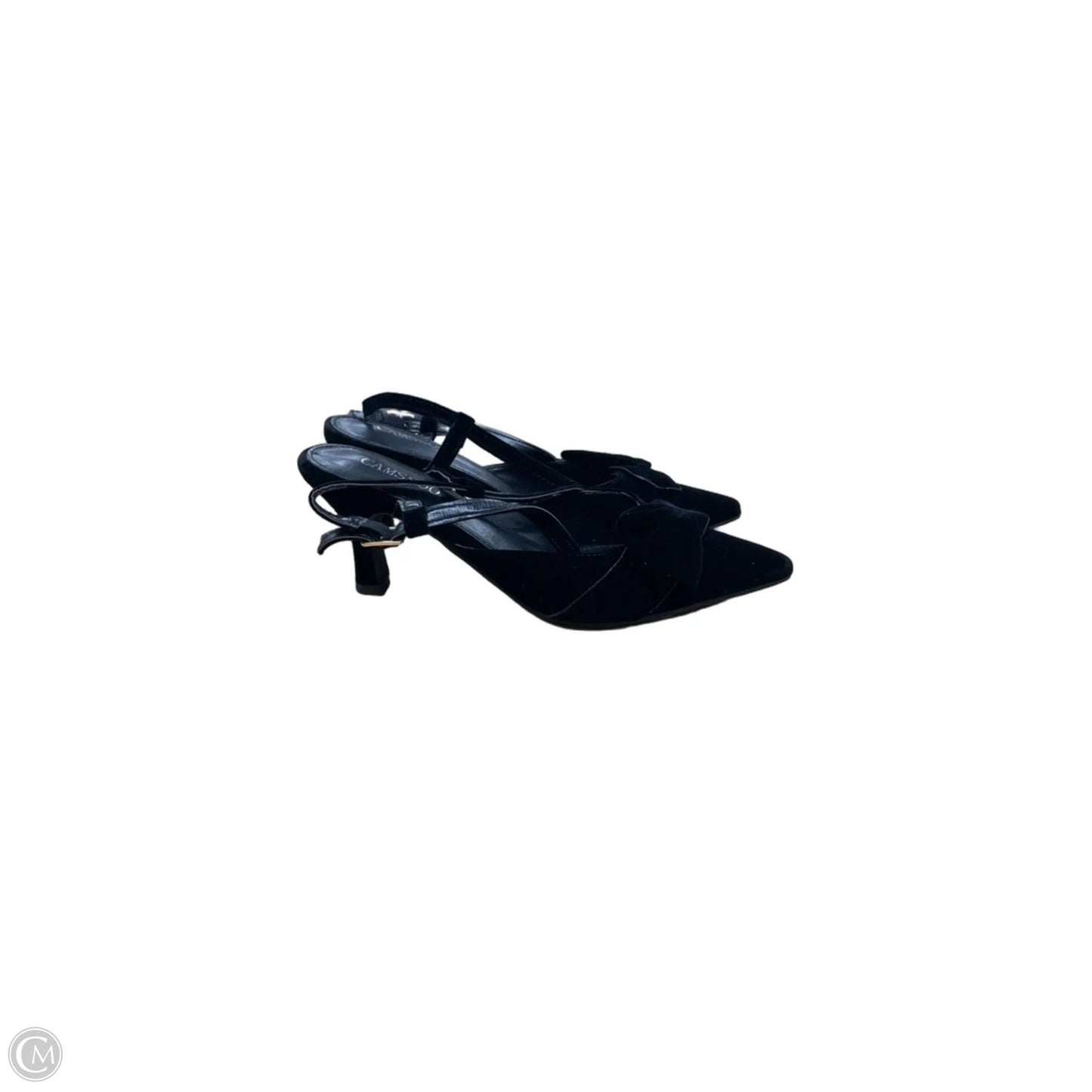 Shoes Heels Kitten By Camssoo In Black, Size: 7