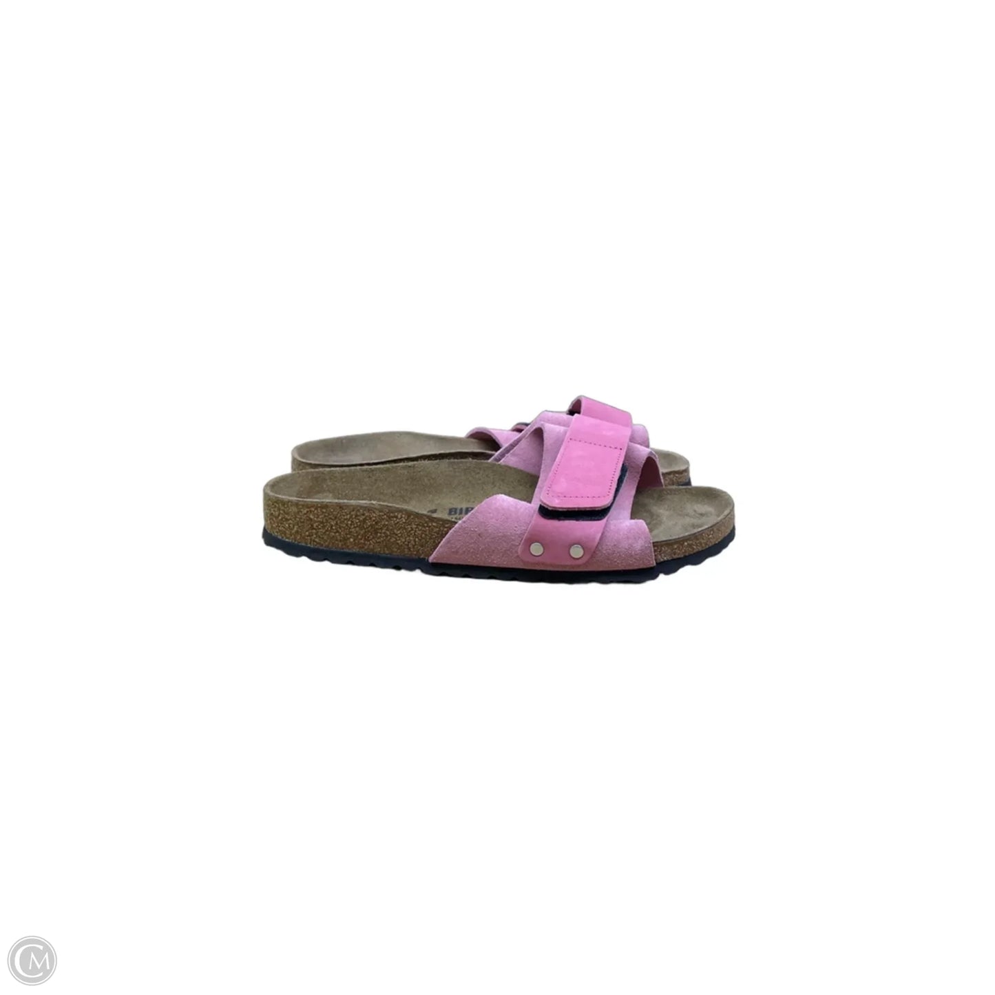 Sandals Flats By Birkenstock In Pink, Size: 8.5