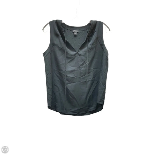 Blouse Sleeveless By Ann Taylor In Black, Size: Sp