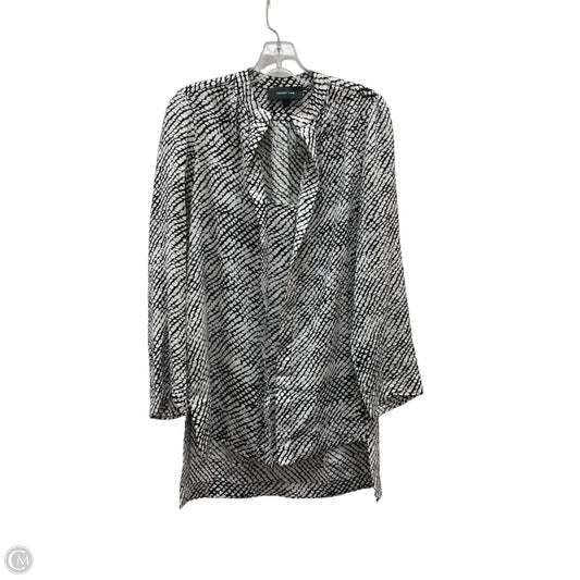 Blouse Designer By Derek Lam In Black & White, Size: Xs