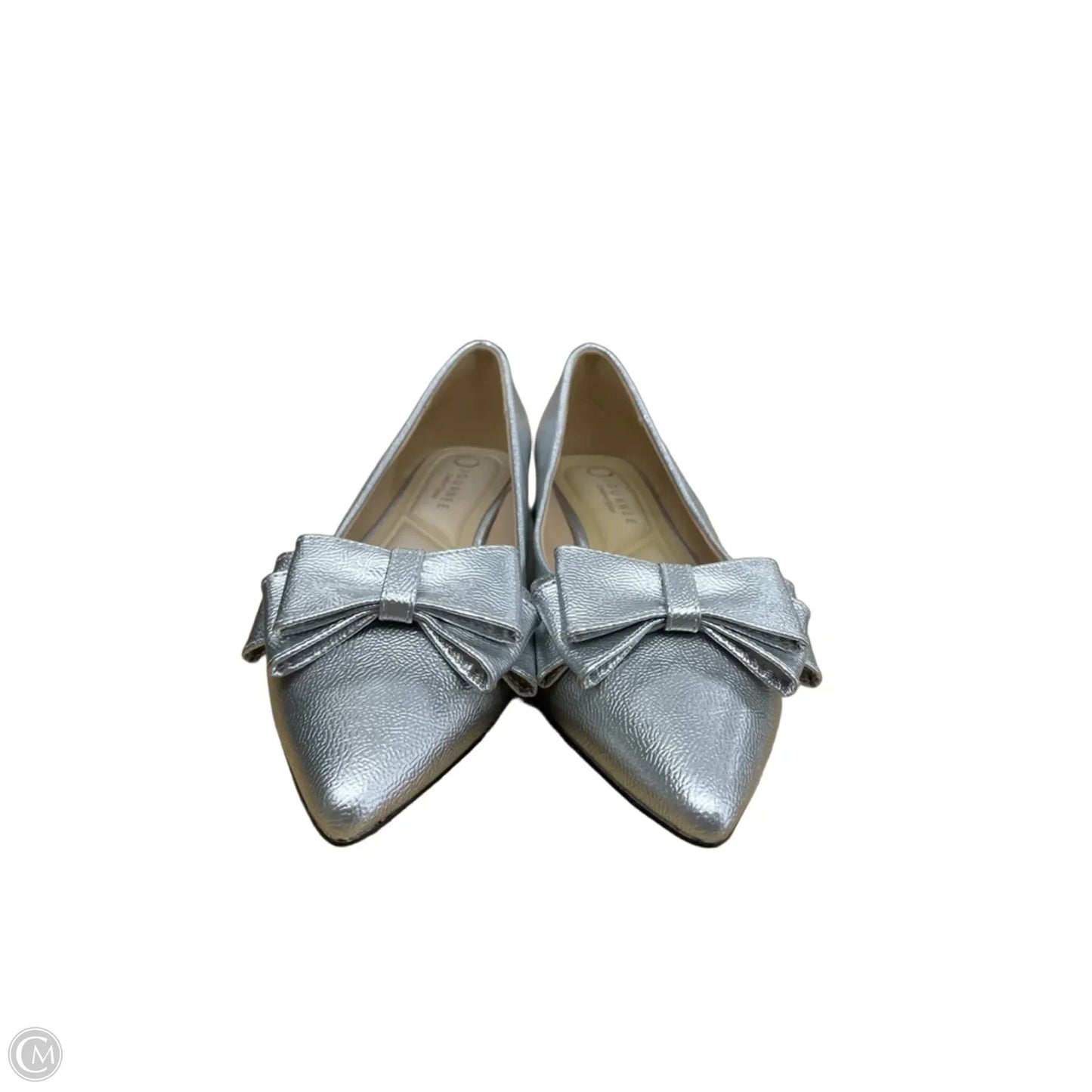 Shoes Heels Kitten By Journee In Silver, Size: 9