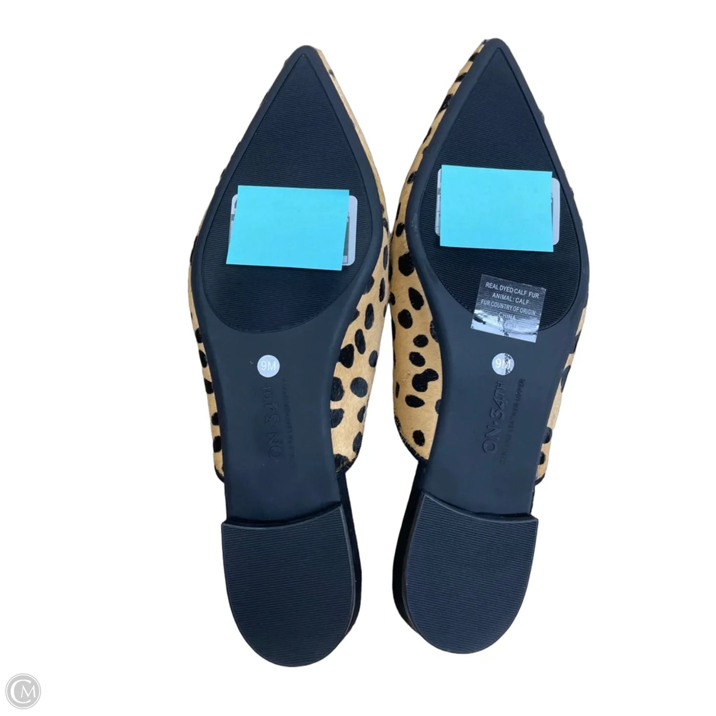 Shoes Flats By On 34th In Animal Print, Size: 9