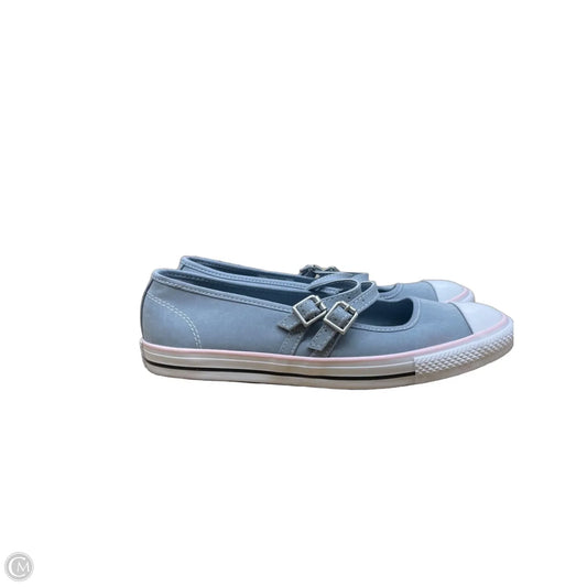 Shoes Flats By Converse In Grey, Size: 9