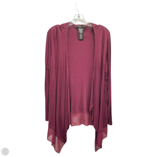 Cardigan By Design History In Purple, Size: Xl