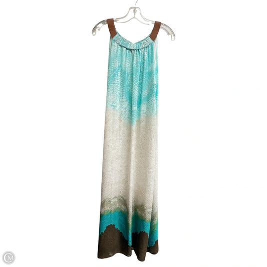 Dress Casual Maxi By Chicos In Tie Dye Print, Size: M